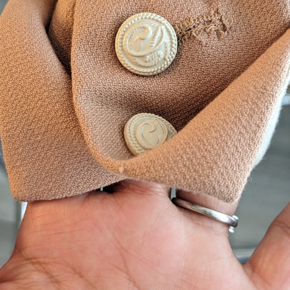 Leshop Black Peach colour Blazer size S US - Picture 5 of 5